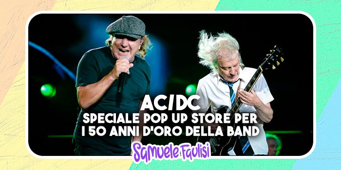 AC/DC pop up store a Milano per i 50 anni della band