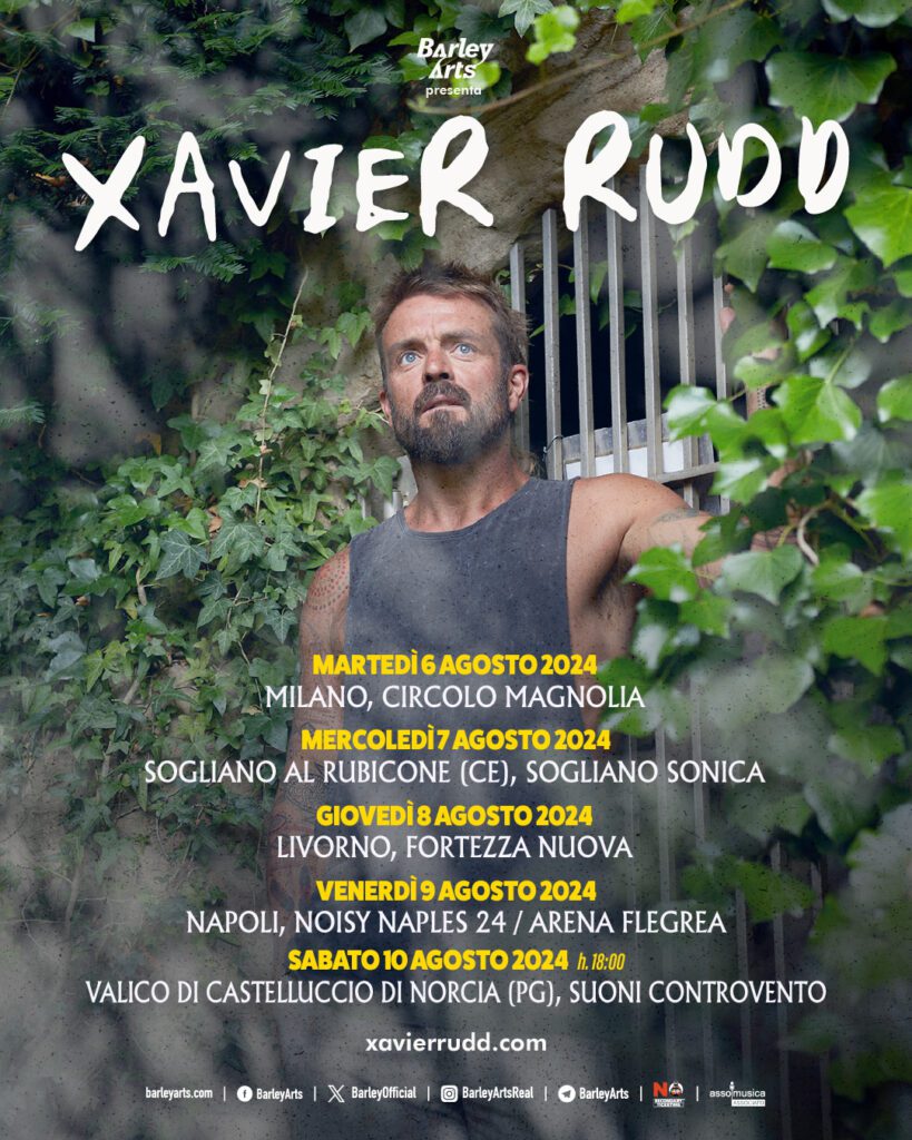 Xavier Rudd in Italia