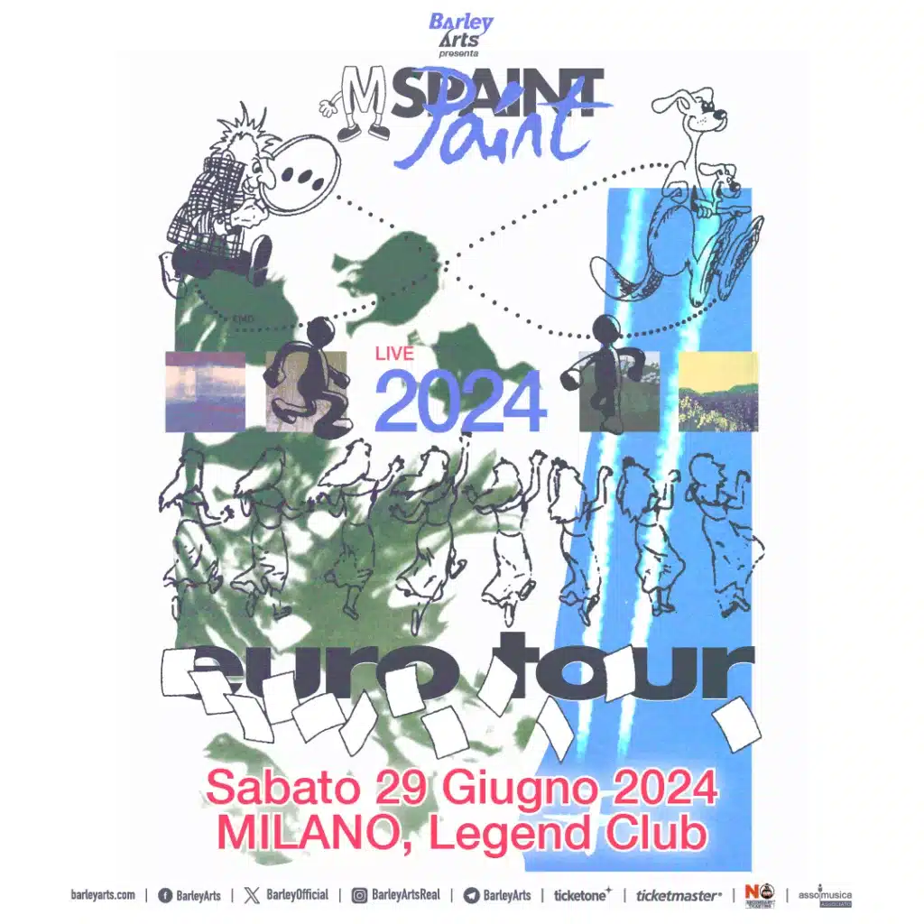 MSPAINT: Per La Prima Volta in Italia al Legend Club di Milano!