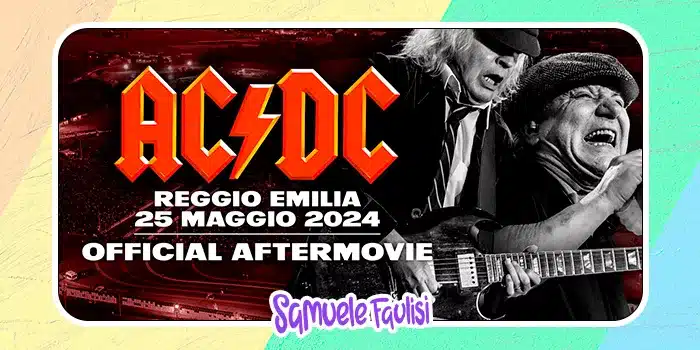 AC/DC: Online l'Aftermovie Ufficiale dello Show a Reggio Emilia!