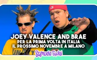 JOEY VALENCE AND BRAE: Per La Prima Volta in Italia il Prossimo Novembre a Milano