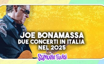 JOE BONAMASSA: Due Concerti in Italia nel 2025