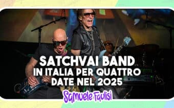 SATCHVAI BAND: Joe Satriani e Steve Vai in Italia per Quattro Date nel 2025