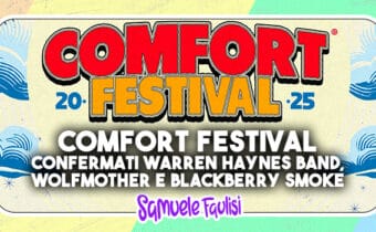 COMFORT FESTIVAL: Confermati Warren Haynes Band, Wolfmother e Blackberry Smoke