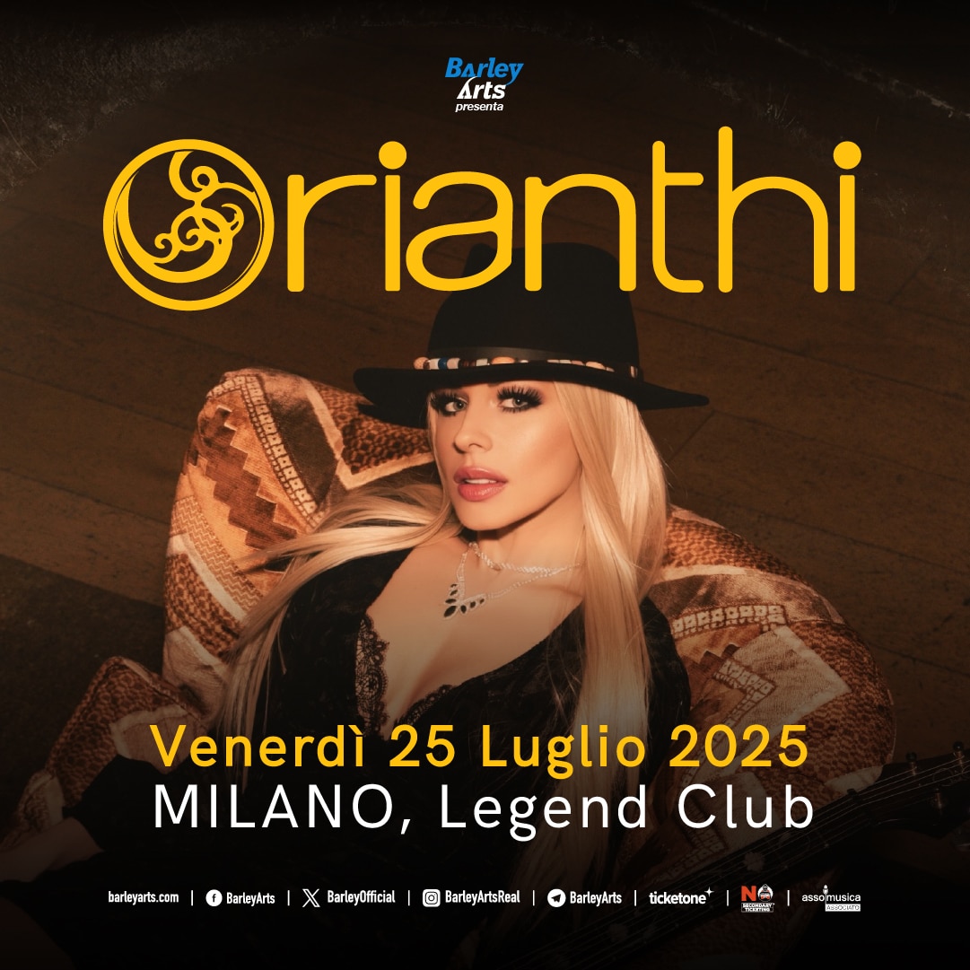 ORIANTHI: Una Data a Milano nel 2025