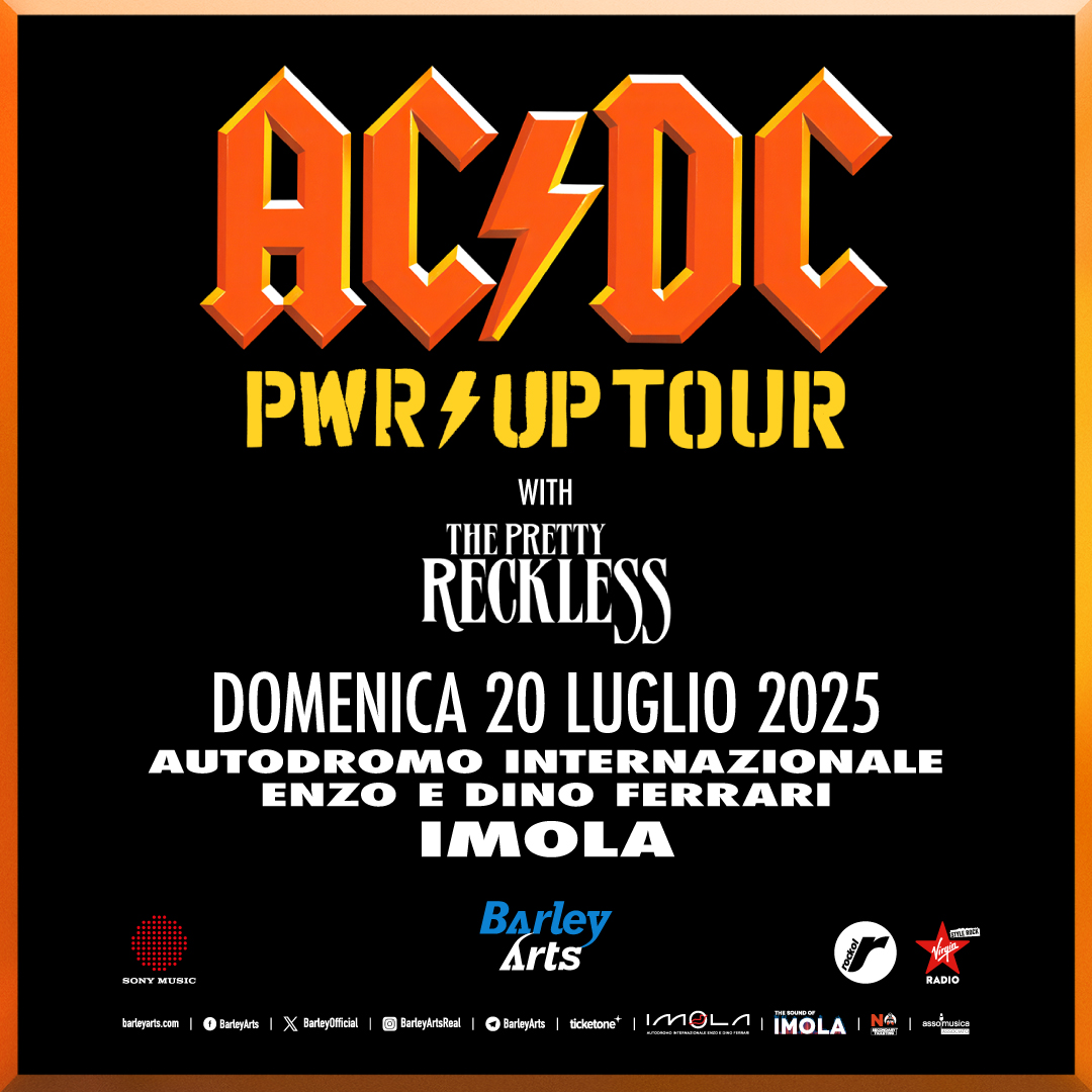 AC/DC: a Imola nel 2025 - Unica Data Italiana